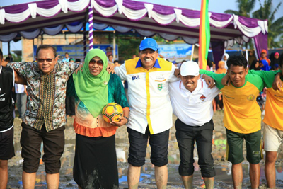 Plt Bupati Siak Buka Event Agrowisata Bungaraya